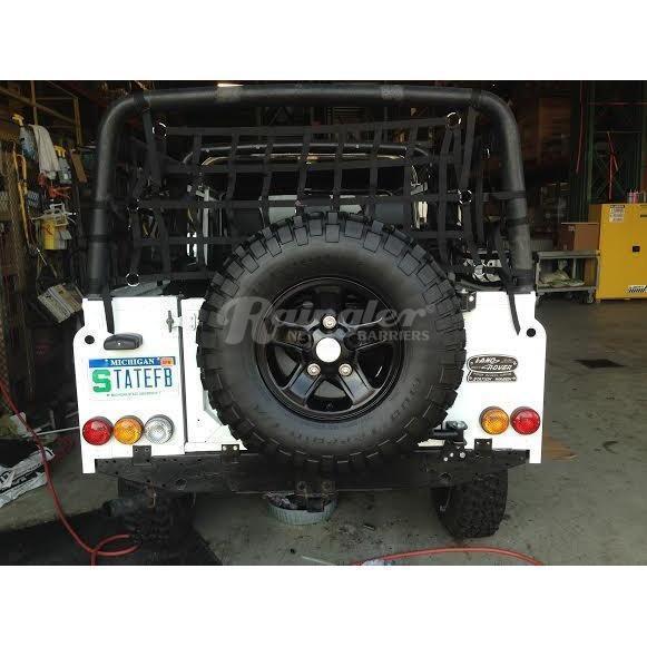 1983 - 2016 Land Rover Defender 90 Series Side and Rear Windows & Overhead Net Package-Raingler