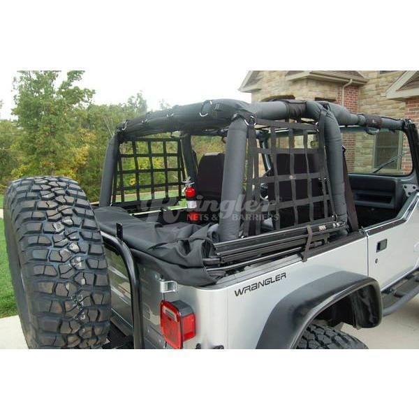 1987 - 2006 Jeep YJ / TJ Wrangler Side Window Barrier Nets-Raingler