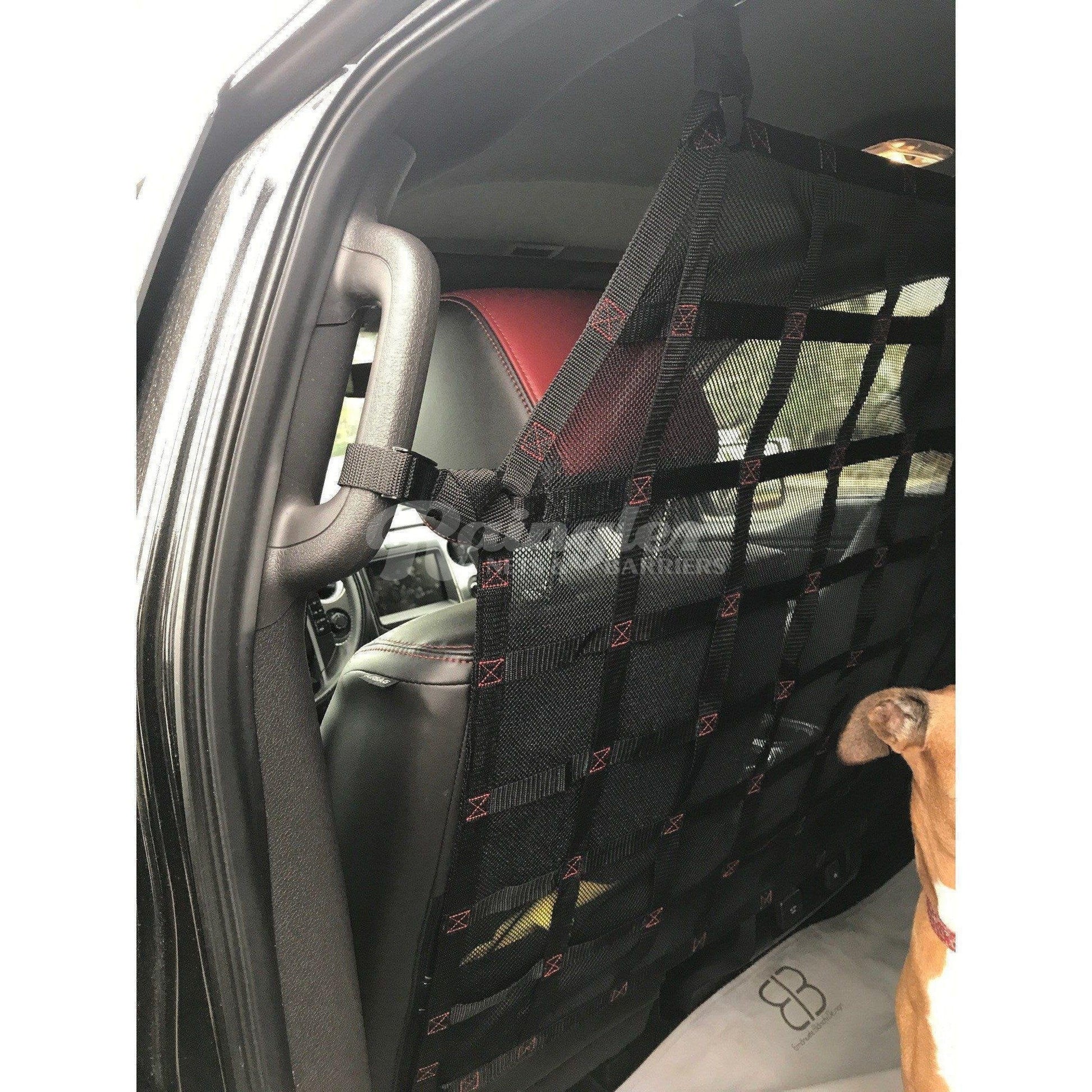 1999 - 2016 Ford F250 F350 Super Duty Crew Cab Behind Front Seat Barrier Divider Net-Raingler