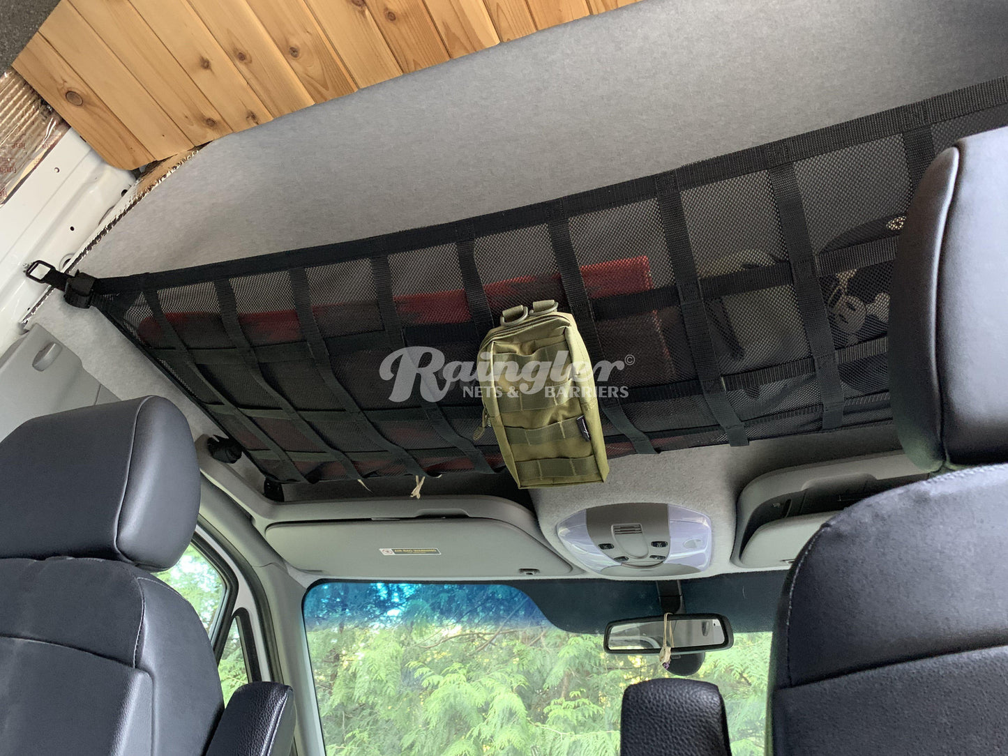 2006 - 2021 Freightliner Sprinter 2nd Gen Front Overhead Ceiling Attic Net-Raingler