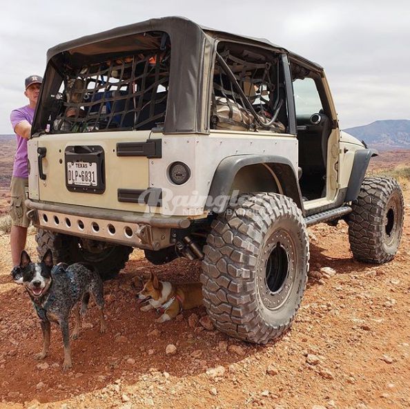 2007 - 2018 Jeep Wrangler JK 2 Door 3 Piece Net System-Raingler