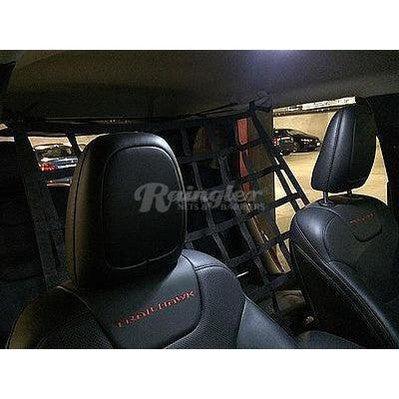 2013 - 2020 Hyundai Santa Fe 3rd Gen Behind Front Seats EZ Install Barrier Divider Net-Raingler