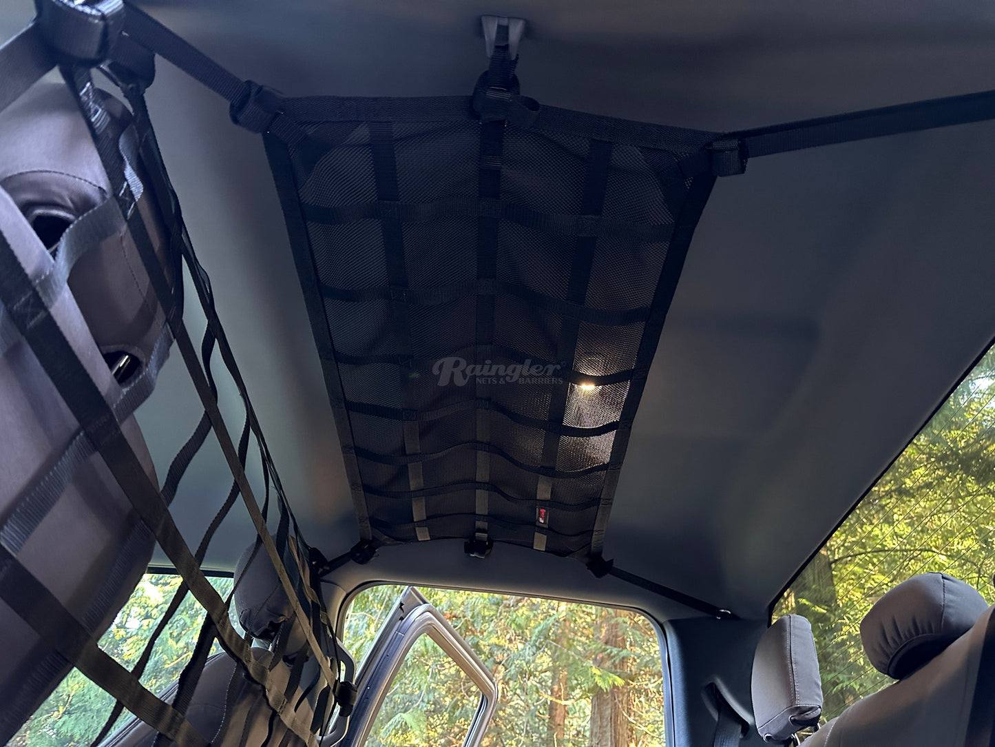 2015 - Newer Ford F150 / Raptor Crew Cab Ceiling Attic Net-Raingler