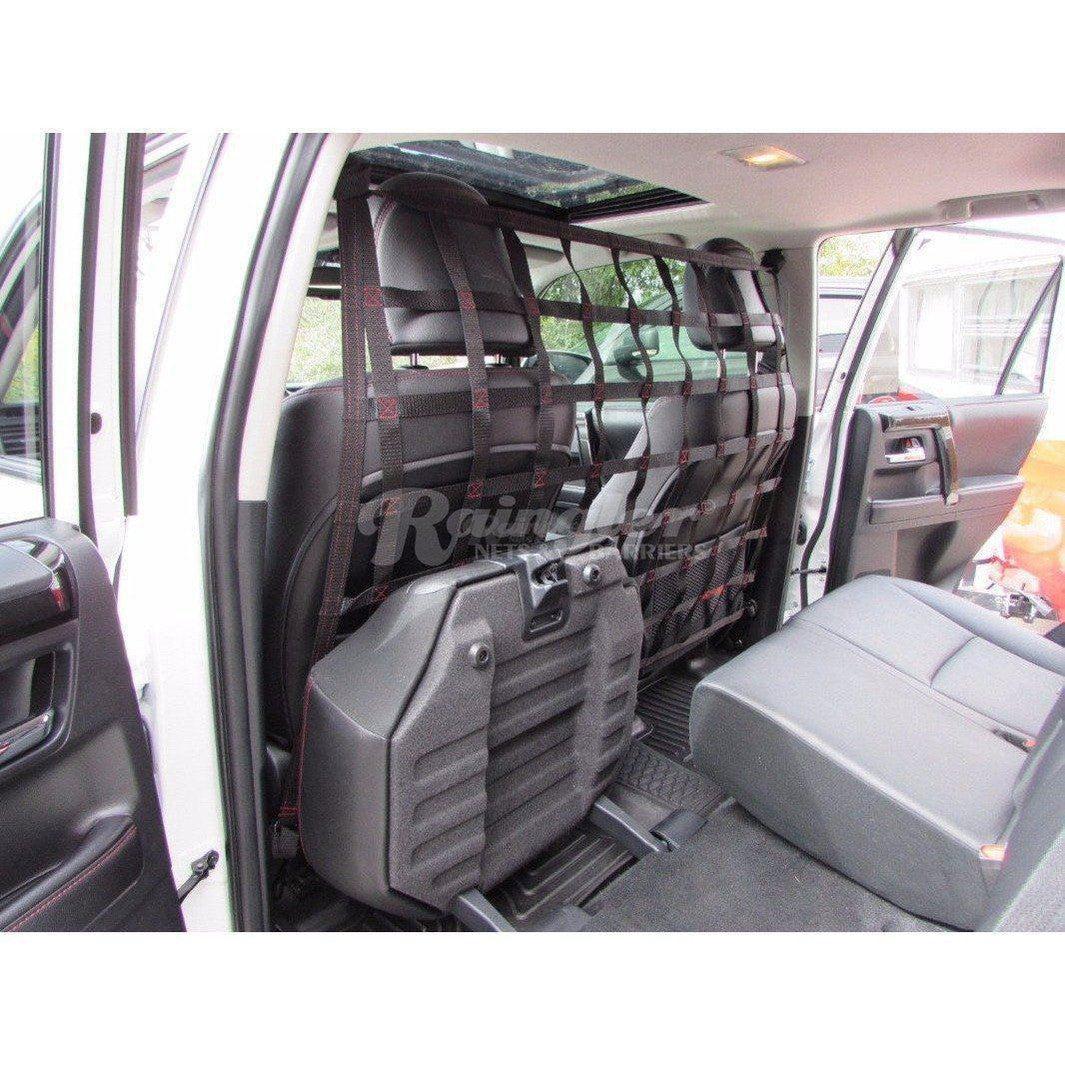 2016 - 2023 Toyota Tacoma Access Cab / Double Cab Behind Front Seat Barrier Divider Net-Raingler