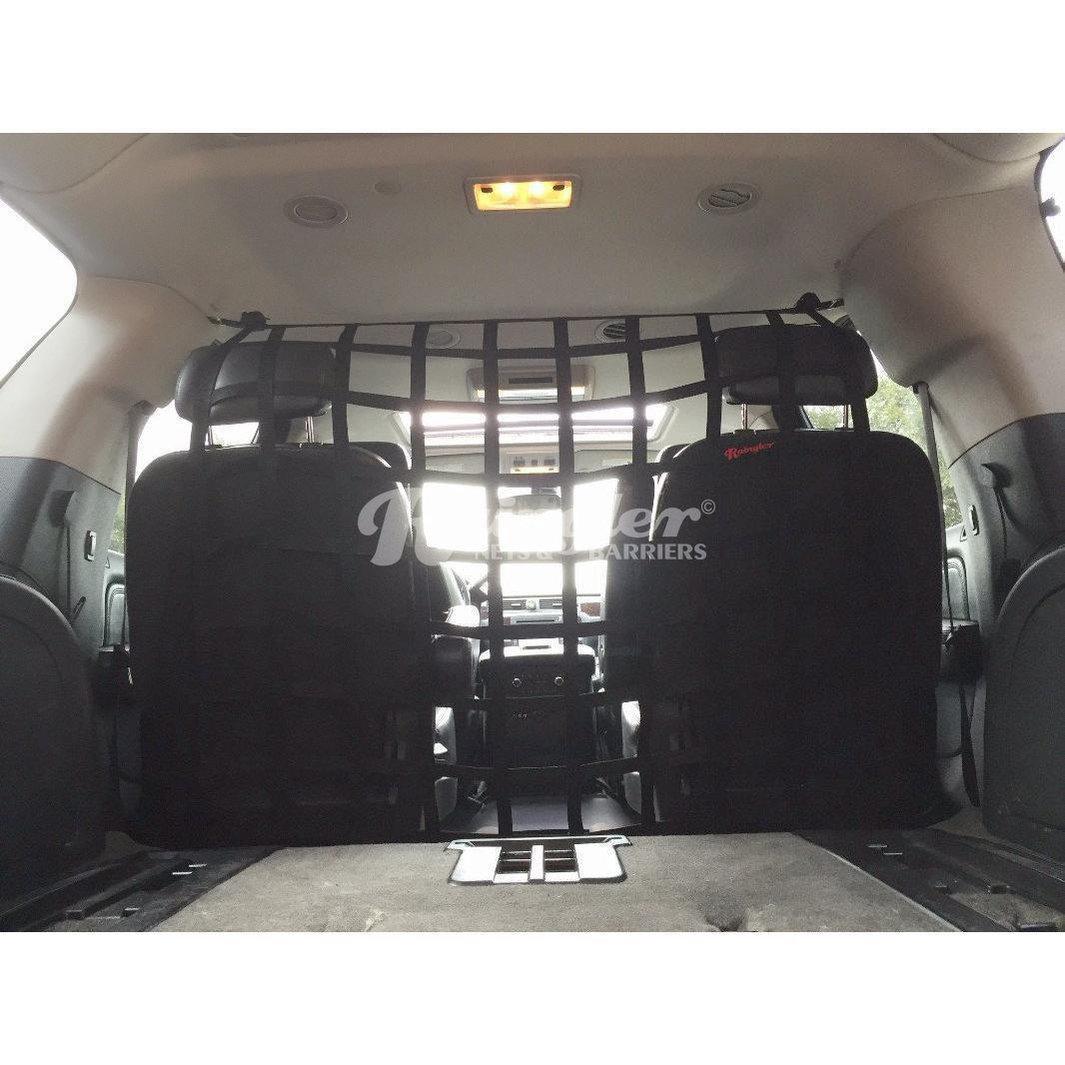 2021 - Newer Cadillac Escalade / Escalade ESV Behind 2nd Row Seats Rear Barrier Divider Net-Raingler