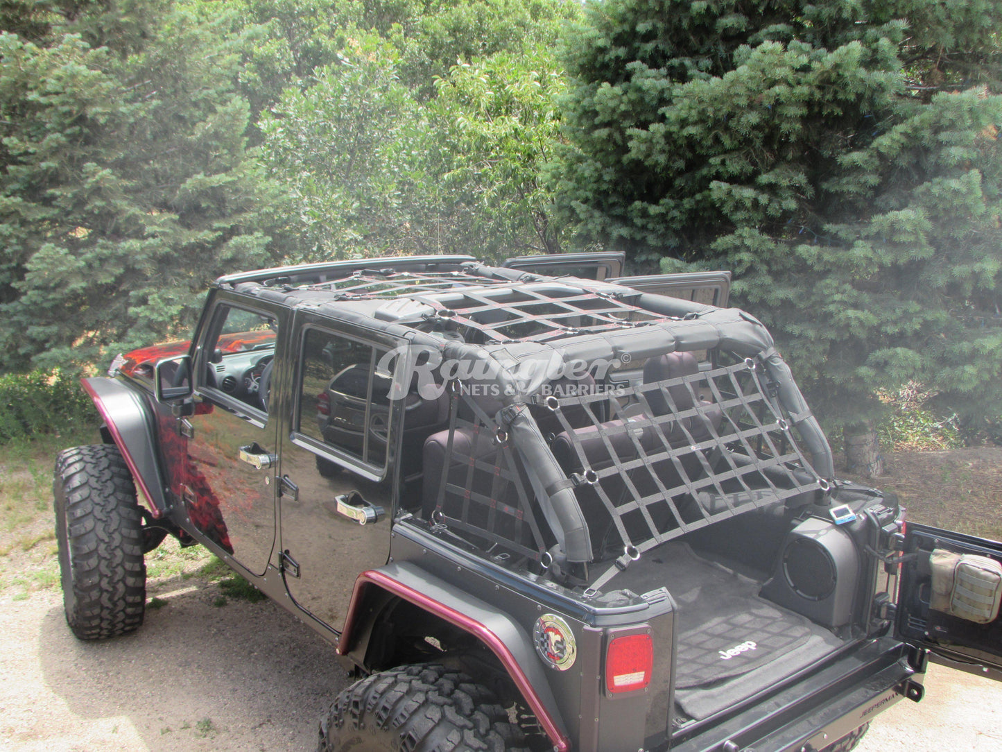 1954 - 2006 Jeep CJ YJ TJ Wrangler Cargo Area Ceiling Attic Net-Raingler