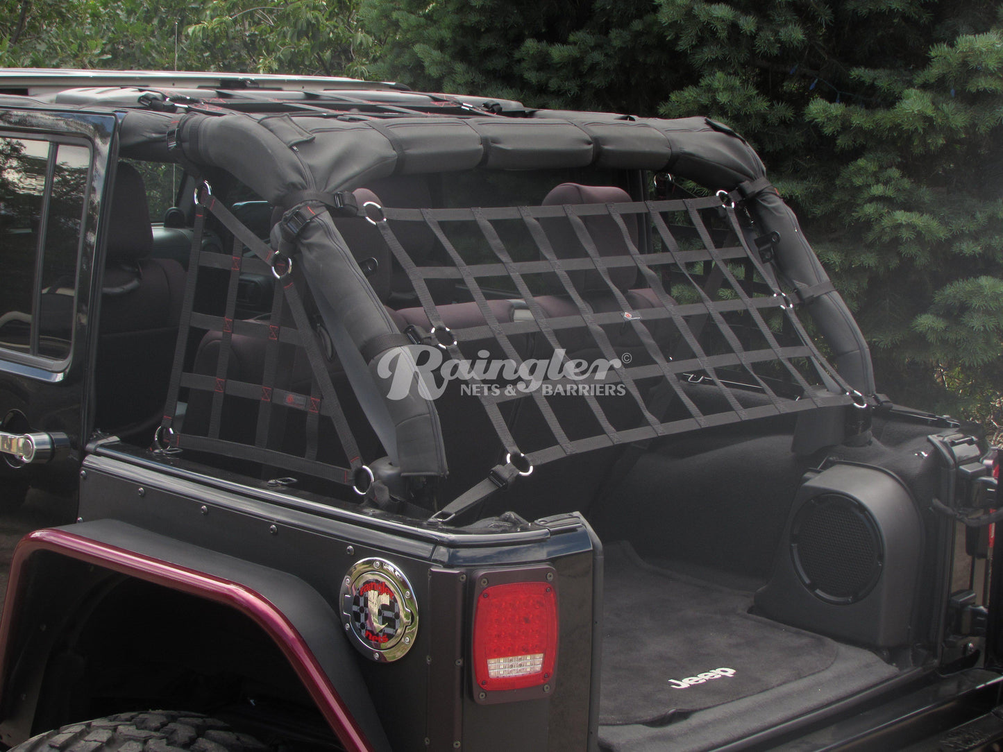 1954 - 2006 Jeep CJ YJ TJ Wrangler Cargo Area Ceiling Attic Net-Raingler