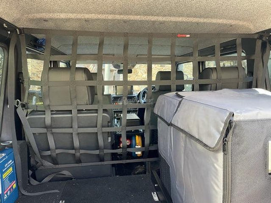 1992 - Newer Mercedes G Wagon W461 Behind 2nd Row Seats Rear Barrier Divider Net-Raingler