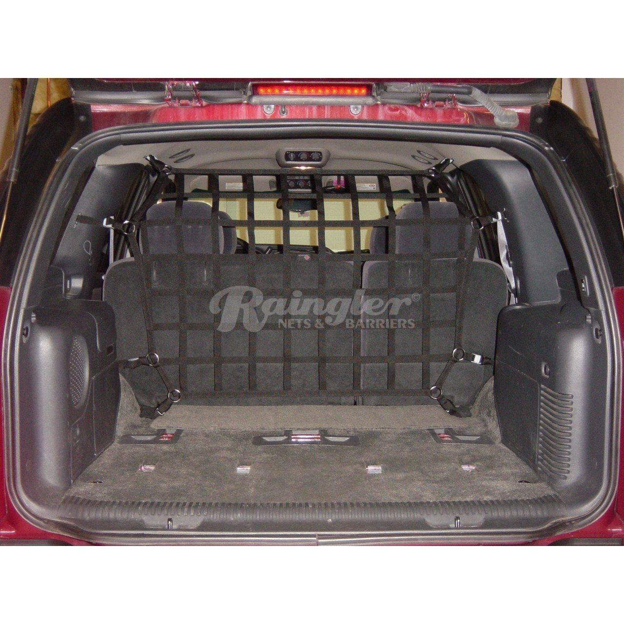 1998 - 2006 Cadillac Escalade Behind Front Seats Barrier Divider Net-Raingler