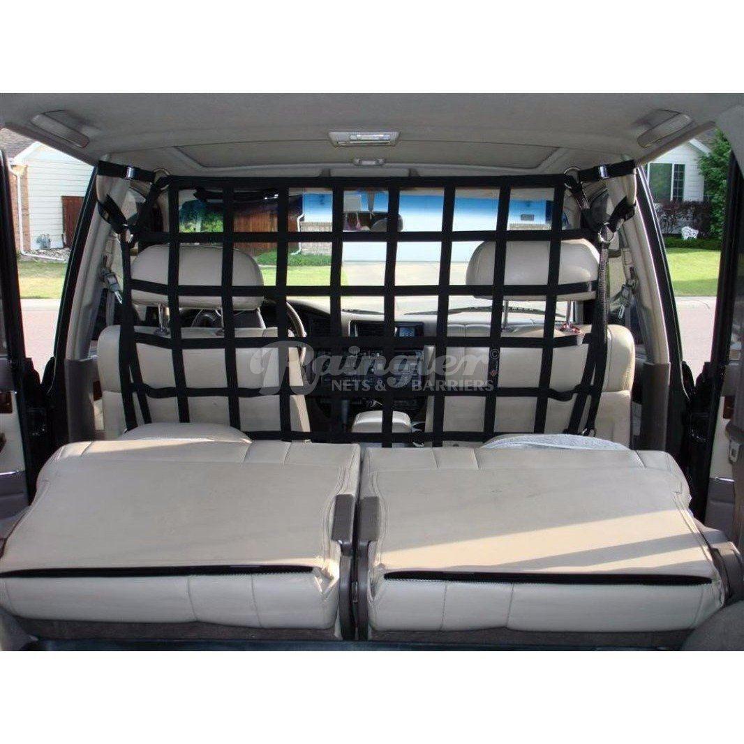 1998 - 2007 Toyota Land Cruiser (J100) Behind Front Seats Barrier Divider Net-Raingler