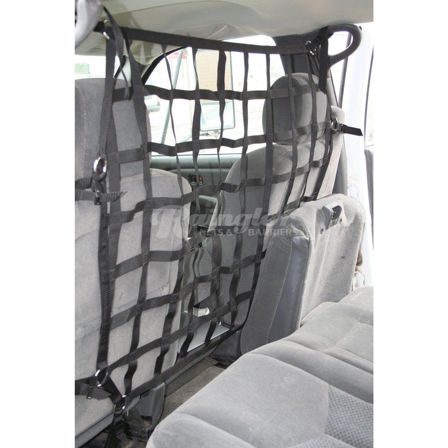 1999 - 2006 GMC Sierra Truck Behind Front Seats Barrier Divider Net-Raingler