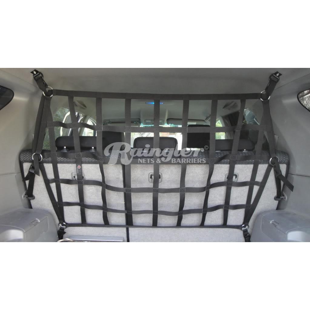 2003 - 2009 Land Cruiser Prado (J120) Behind Rear 2nd Row Seats Barrier Divider Net-Raingler