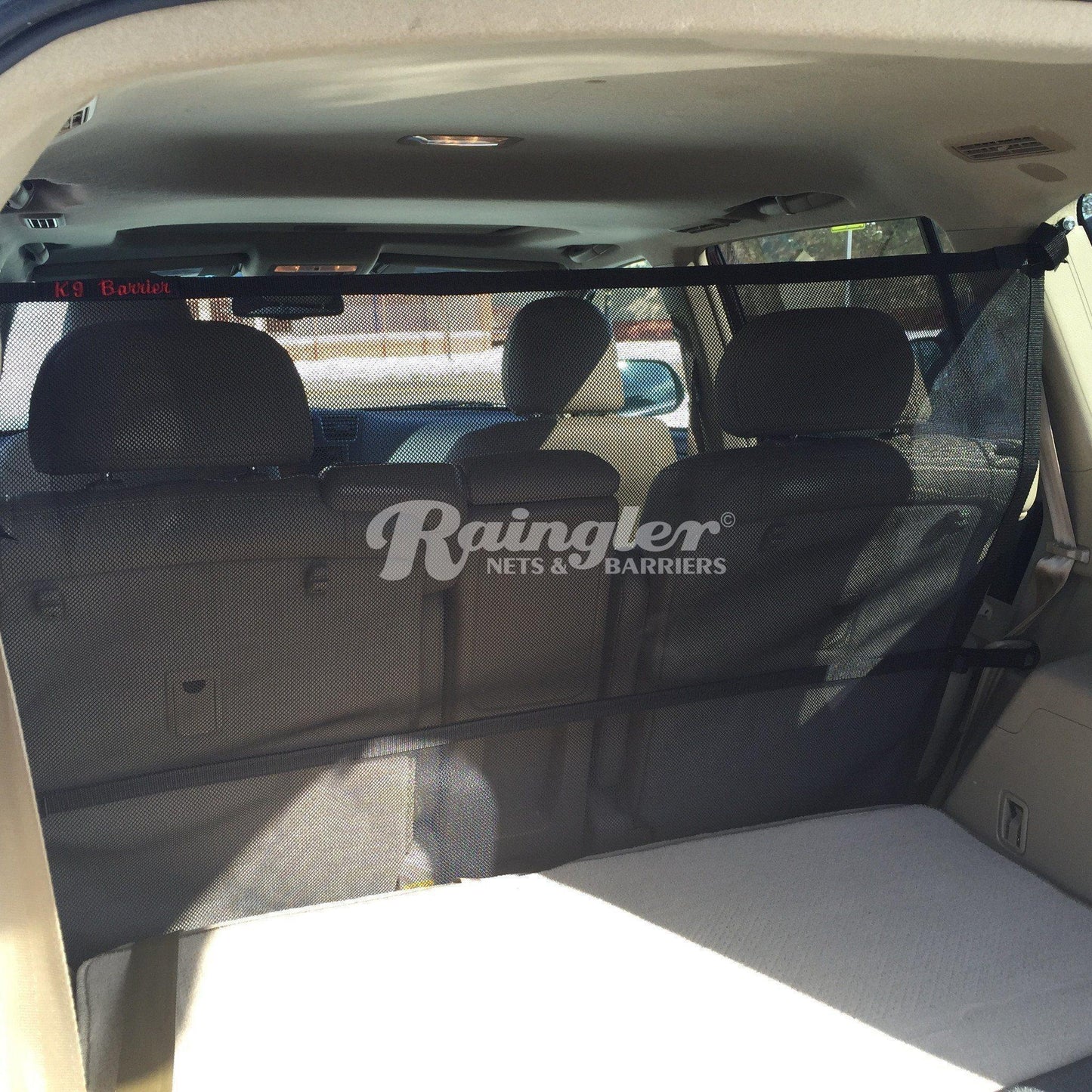 2003 - 2009 Land Cruiser Prado (J120) Behind Rear 2nd Row Seats Barrier Divider Net-Raingler