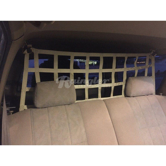 2007 - 2012 Dodge Nitro Behind 2nd Row Seats Rear Upper Half Barrier Divider Net-Raingler