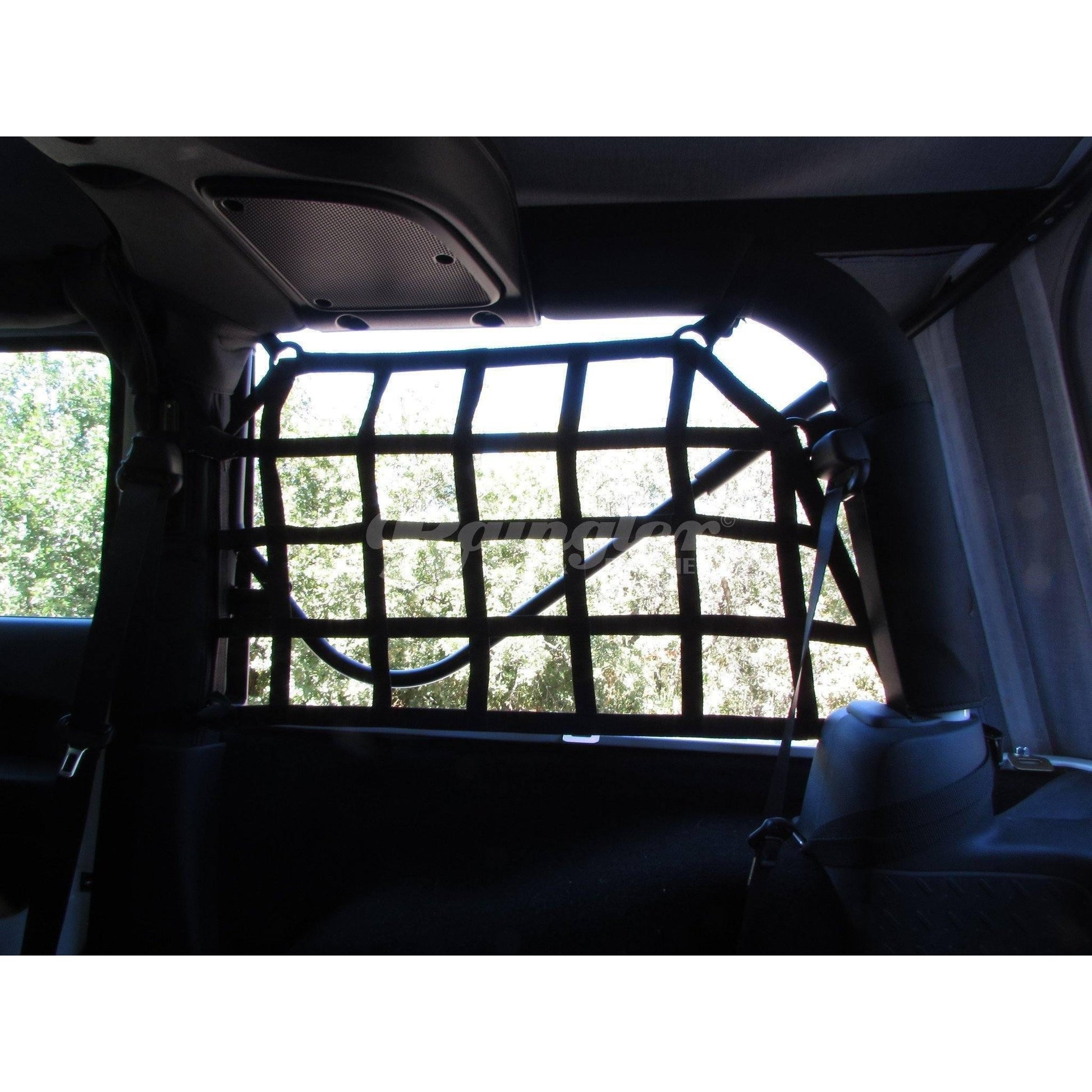 2007 - 2018 Jeep Wrangler JK 2 Door Side Window Nets-Raingler