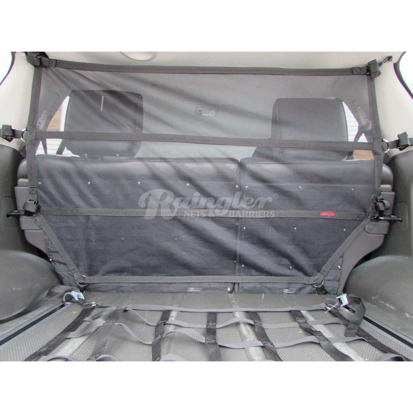 2008 - 2012 Jeep Liberty (KA) Behind 2nd Row Seats Rear Barrier Divider Net-Raingler