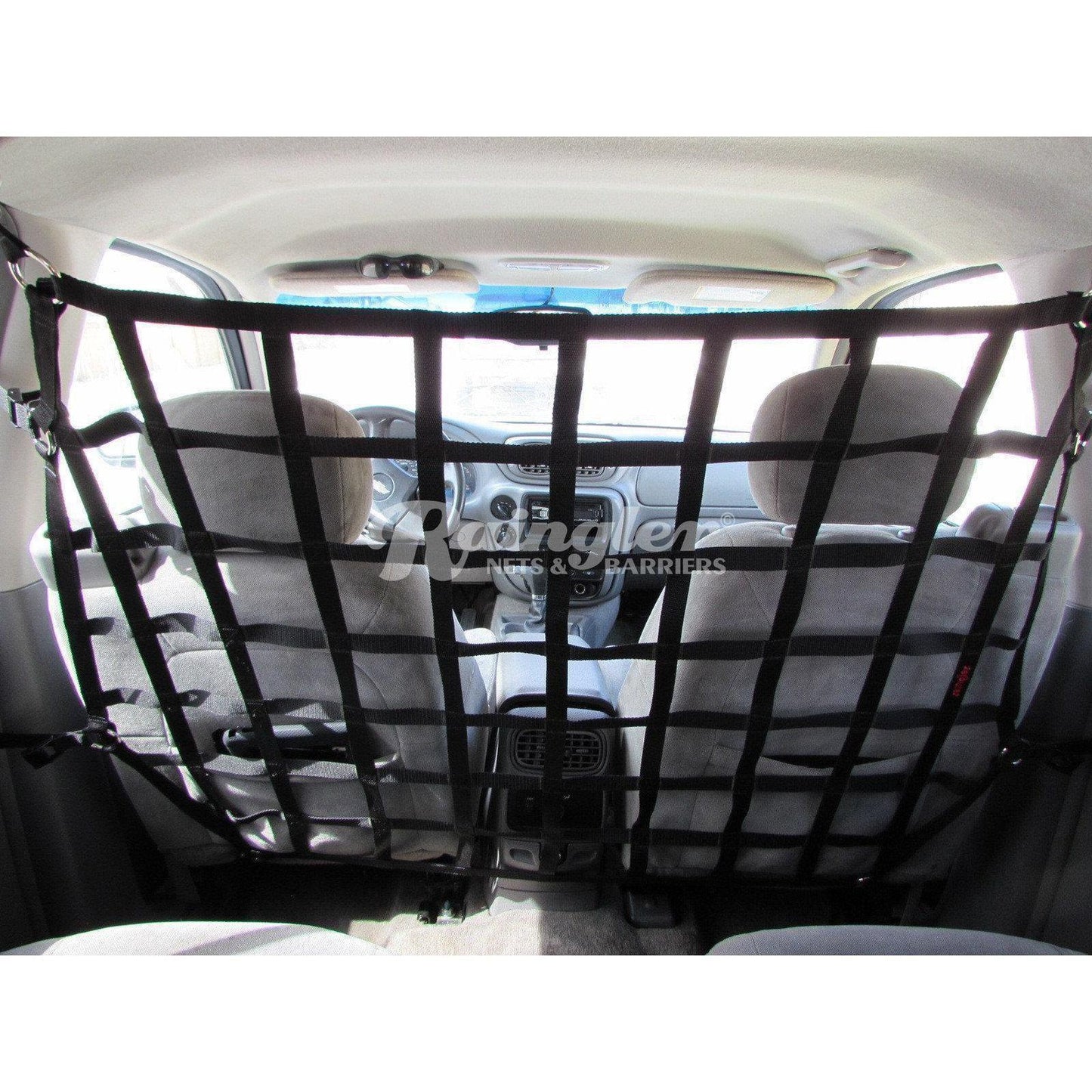 2009 - 2017 Chevrolet Traverse Behind Front Seats Barrier Divider Net-Raingler