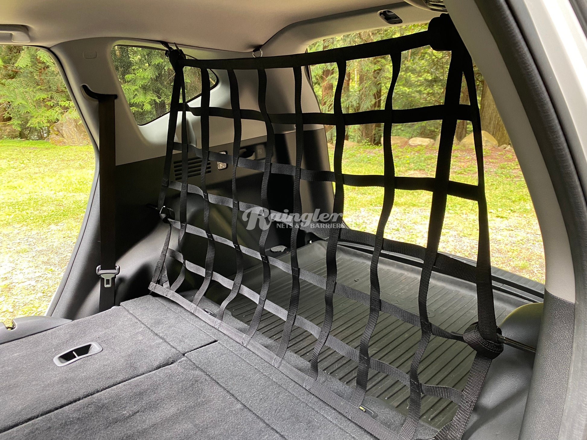 2017 - Newer Honda CR-V 5th Gen Behind 2nd Row Seats Rear Barrier Divider and Cargo Area Net-Raingler