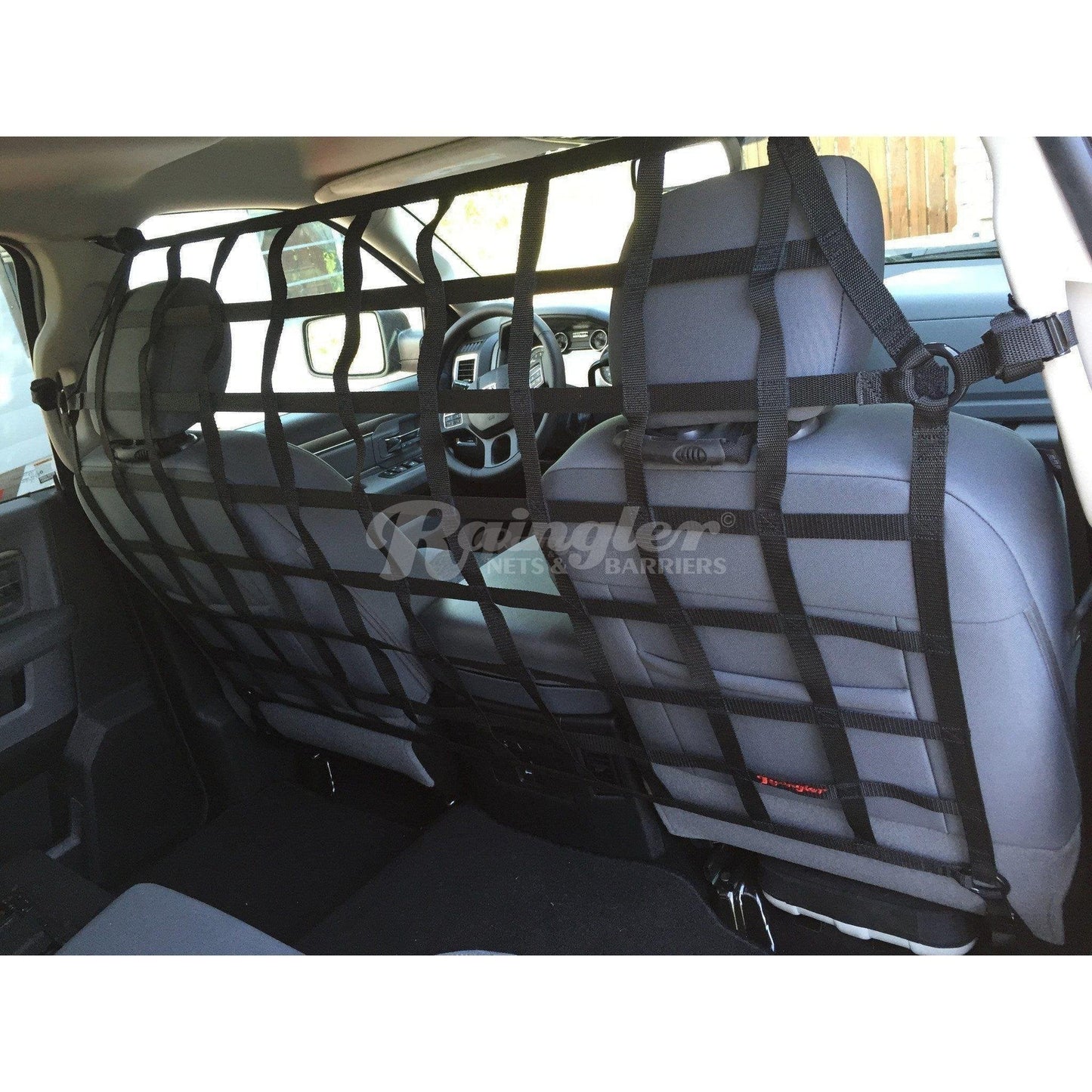 2018 - Newer Ford Expedition and Expedition MAX Behind Front Seats Barrier Divider Net-Raingler