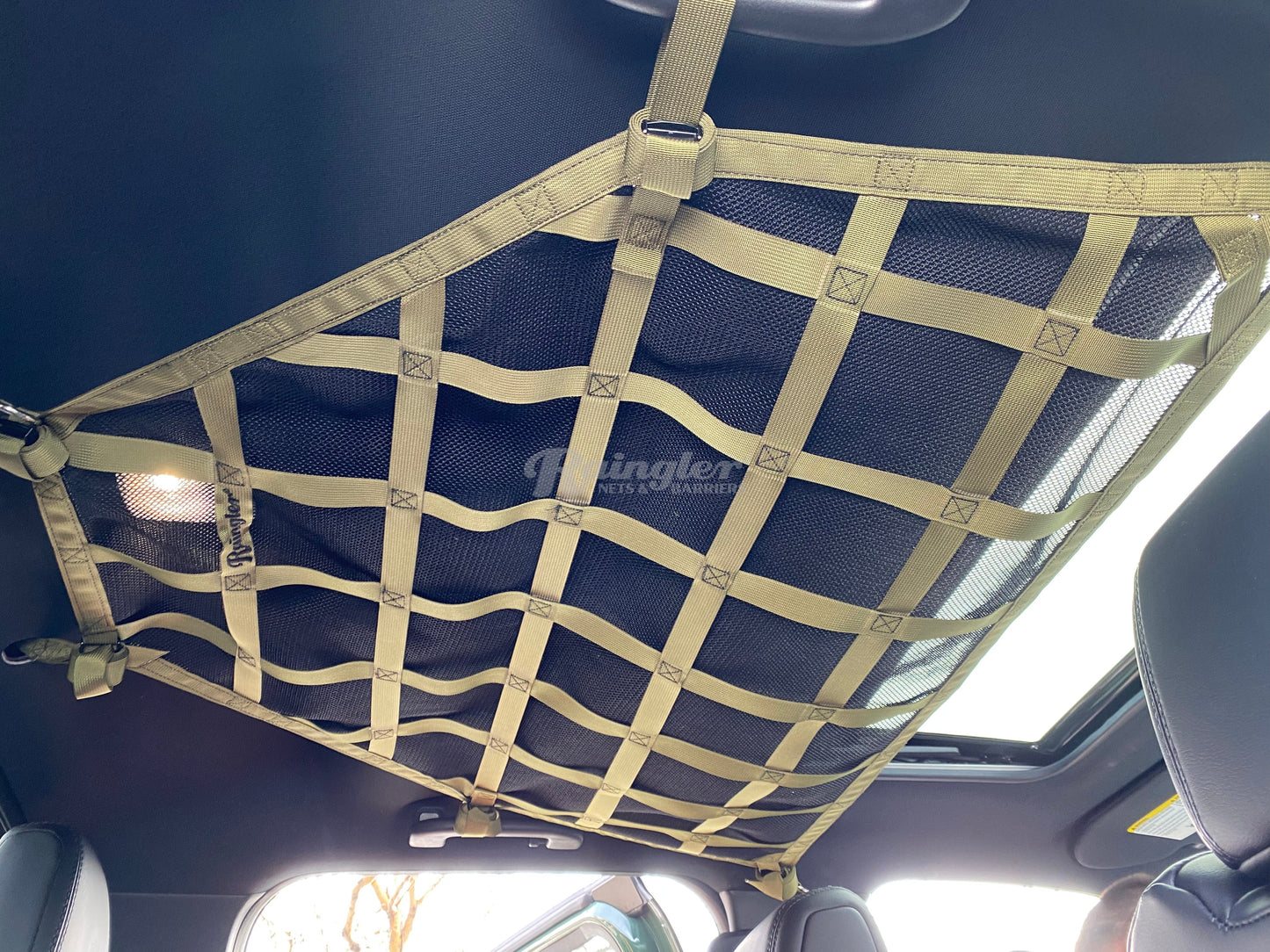 2022 - Newer Nissan Frontier Crew Cab Ceiling Attic Net-Raingler